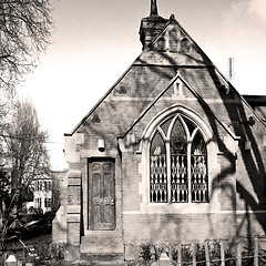 Image showing in cemetery  england europe old construction and    history