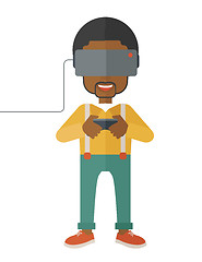 Image showing Virtual relaity headset.