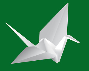 Image showing Japanese paper crane