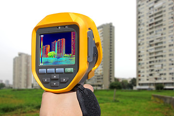 Image showing Recording Buildings With Thermal Camera_11