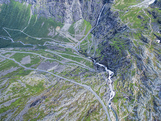 Image showing Trollstigen road