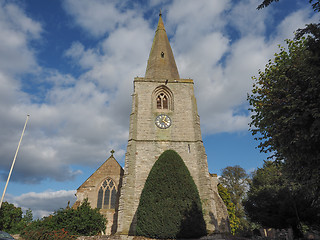 Image showing St Mary Magdalene church in Tanworth in Arden