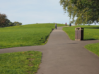 Image showing Primrose Hill in London