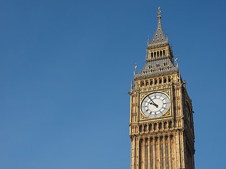 Image showing Big Ben in London