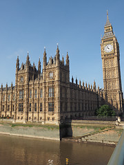 Image showing Houses of Parliament in London