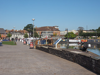 Image showing Lock gate in Stratford upon Avon