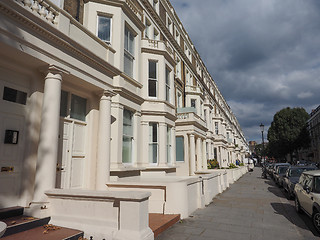 Image showing Terraced Houses in London