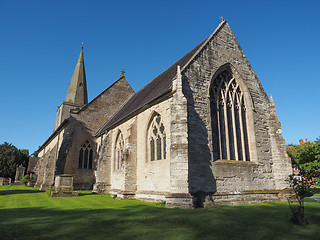 Image showing St Mary Magdalene church in Tanworth in Arden