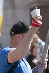 Image showing Farmer Demonstration