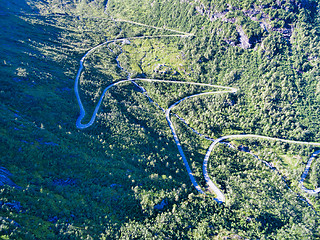 Image showing Road in Gaularfjellet