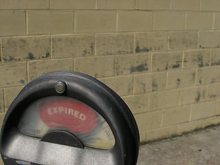 Image showing Expired meter