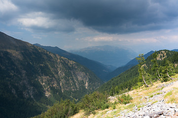 Image showing Dramatic mountain landscape