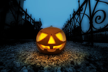 Image showing Halloween pumpkin