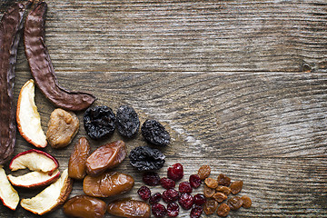 Image showing Dried fruits