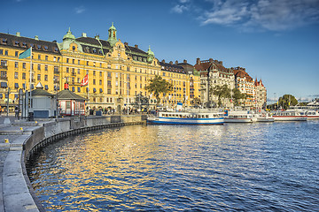 Image showing Stockholm harbor