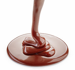 Image showing Chocolate sauce