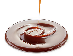 Image showing chocolate sauce 