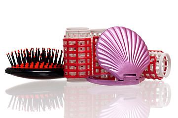 Image showing Hair curlers