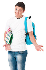 Image showing Boy student