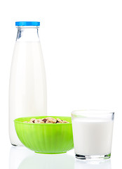 Image showing Bottle of milk