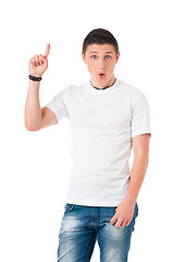 Image showing Man with T-shirt