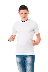 Image showing Man in t-shirt