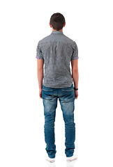 Image showing Man back view