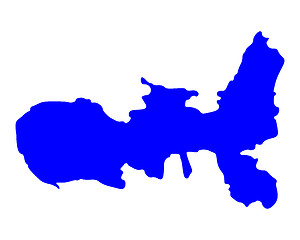Image showing Map of Elba