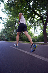 Image showing man jogging