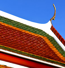 Image showing   in the temple  bangkok  asia 