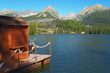 Image showing Mountain Lake