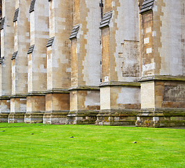 Image showing british     in london england old  construction grass