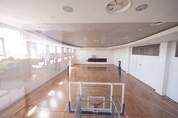 Image showing shool gym indoor