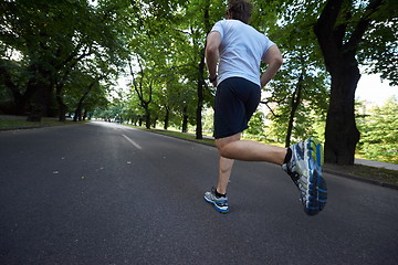 Image showing man jogging