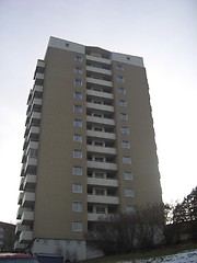 Image showing Apartment block