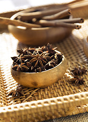 Image showing bowls with spices