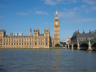 Image showing Houses of Parliament in London