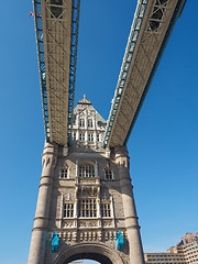 Image showing Tower Bridge in London