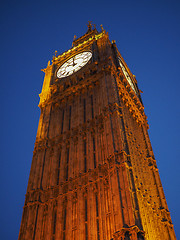 Image showing Big Ben in London