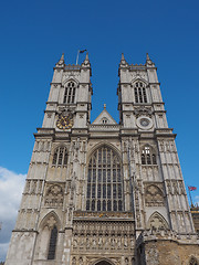 Image showing Westminster Abbey in London