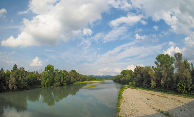 Image showing River Po in Settimo Torinese