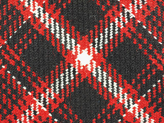 Image showing Tartan fabric background