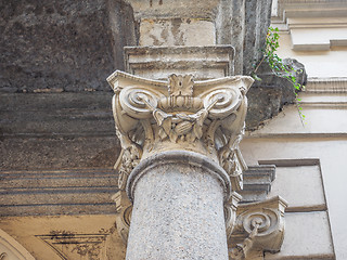 Image showing Ionic capital