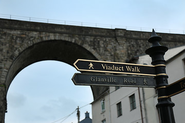 Image showing Viaduct Road in Tavistock