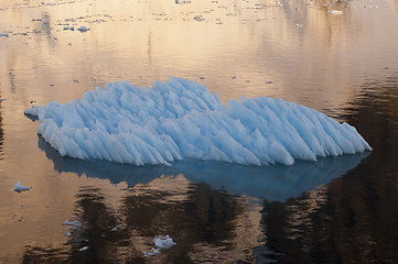 Image showing Icebergs in Antarctica