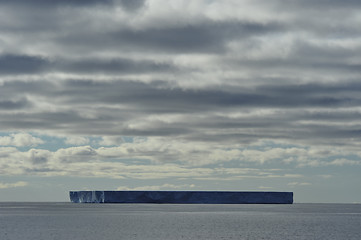 Image showing Icebergs in Antarctica