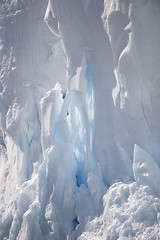 Image showing Icebergs in Antarctica