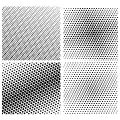 Image showing Set of  Halftone Dots