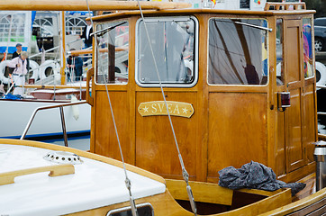 Image showing boat of wood