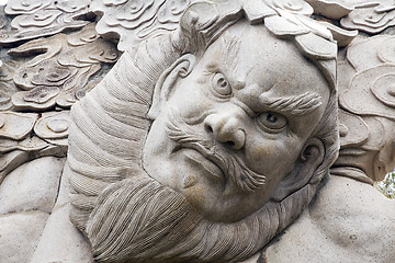 Image showing Statue of Man with Beard